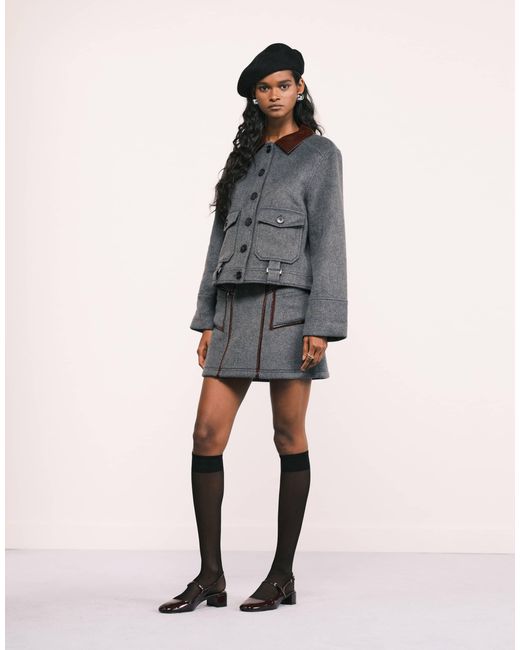 laagam Gray Bruna Jacket