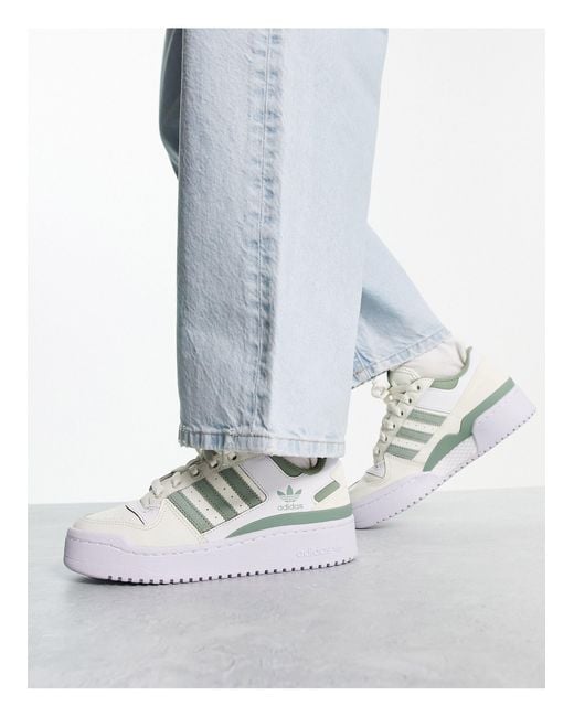 adidas gazelle silver green womens Adidas Forum Bold Stripes Women Original Shoes Cloud White/Blue – MikeSport  Lebanon