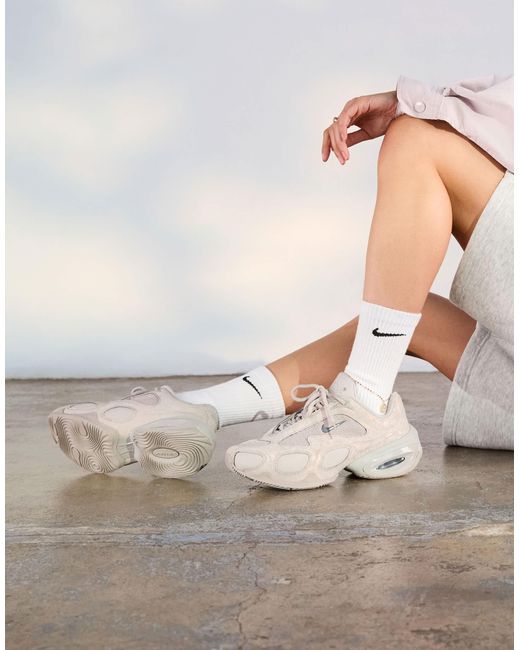Nike Gray Air Max Muse Sneakers