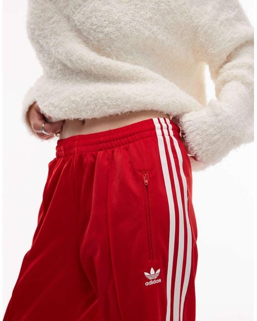 Adidas Originals Red Firebird Loose Track Pants