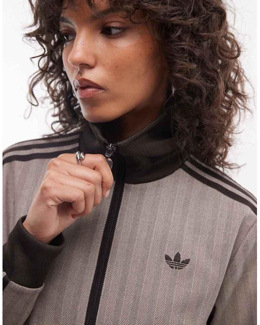 Adidas Originals Gray Classic Track Top