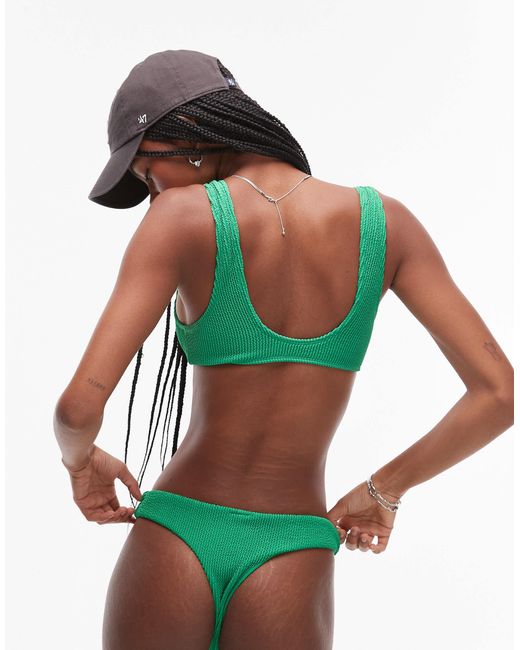 TOPSHOP Green – santorini – bikinioberteil