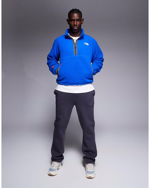 Seven summits fleeski veste polaire epaisse a col zippe The North Face pour homme en coloris Bleu Lyst