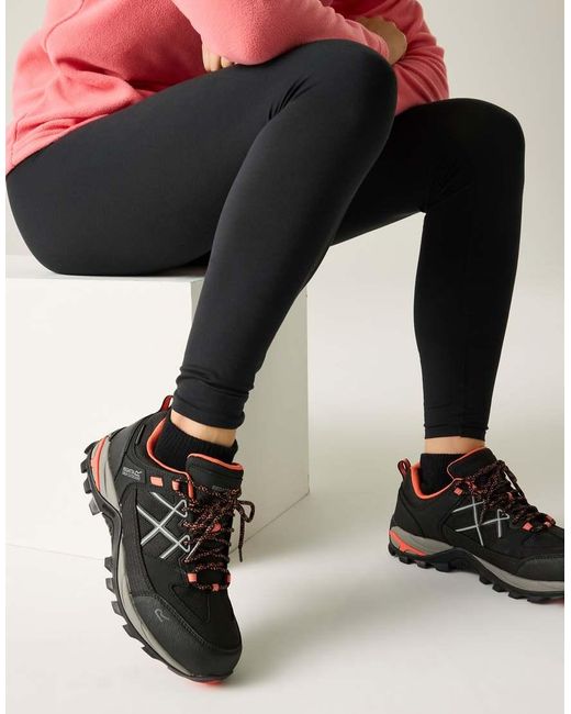 Regatta Black Samaris Iii Technical Waterproof Low Walking Boots