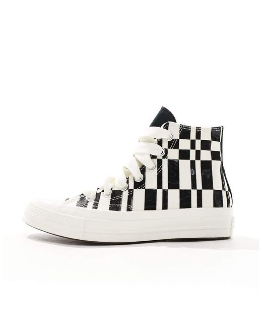 Converse White Chuck 70 Hi Trainers