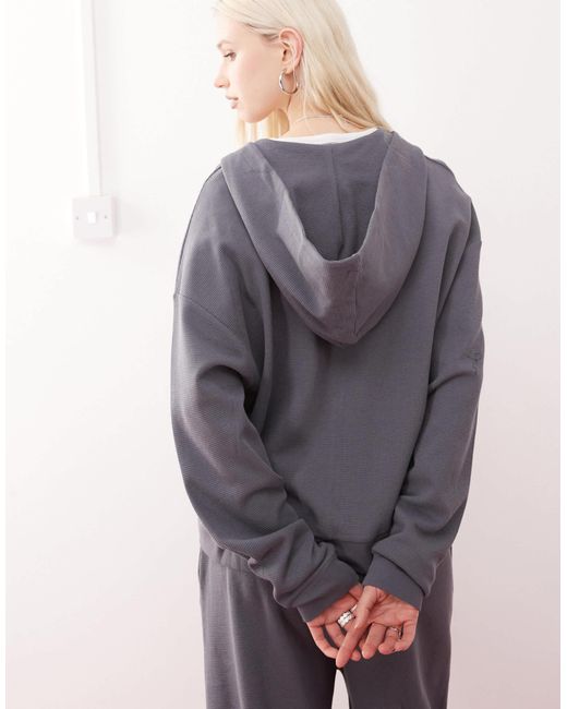 Collusion Gray – oversize-kapuzenpullover