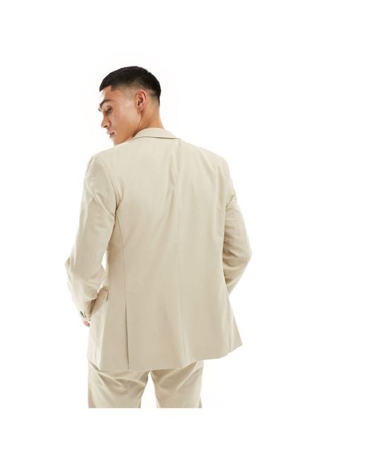 Jack & Jones White Slim Fit Suit Jacket for men