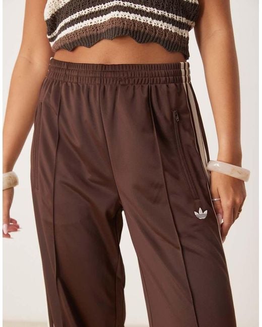 Adidas Originals Brown Firebird Loose Track Pants
