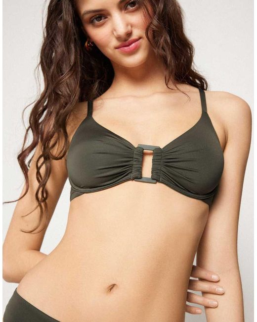 Tezenis Black Timeless Look Bikini Top