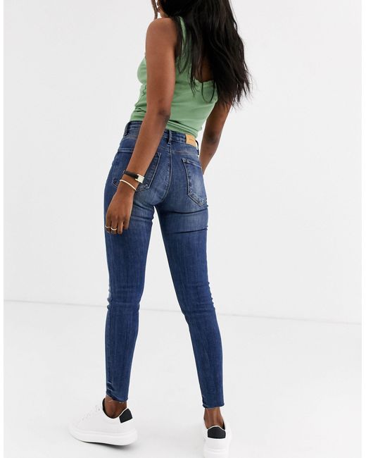 stradivarius high waist jean