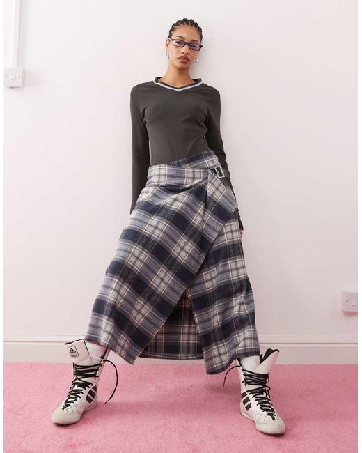 Collusion Pink Blanket Kilt Skirt