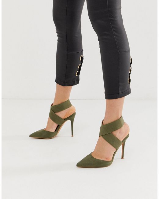 green heels asos
