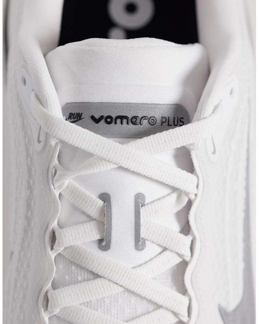 Nike White Vomero Plus Trainers for men