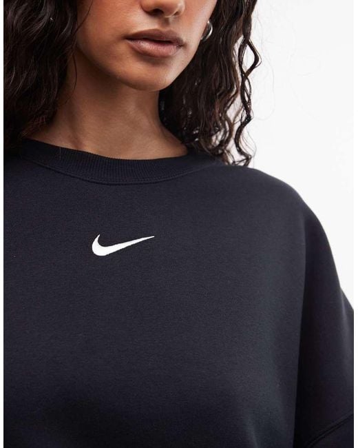 Nike Blue Phoenix Fleece Over-oversized Sweatshirt