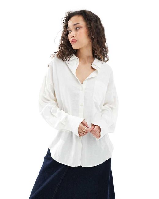 Camicia Bianca di JJXX in White