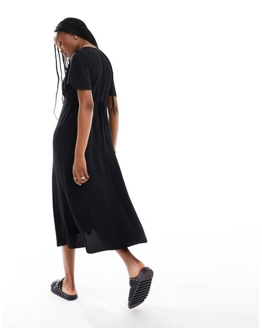 New look button through dress hot sale