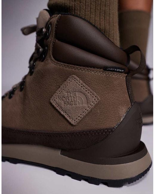 Botas Marrón Café Y Granates De Cuero Back-To-Berkeley Iv Lifestyle De The North Face de hombre de color Brown