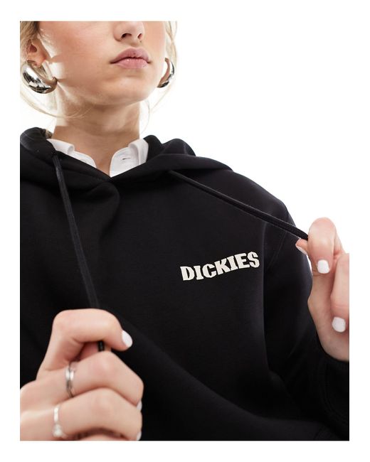 Hays - sweat à capuche avec imprimé au dos Dickies en coloris Black