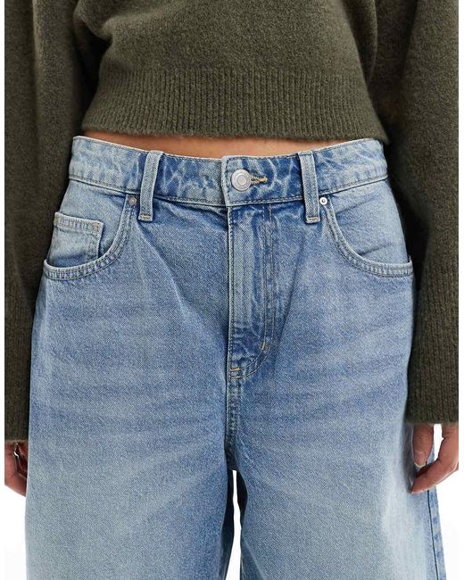 Cotton On Blue Super Baggy Denim Jort