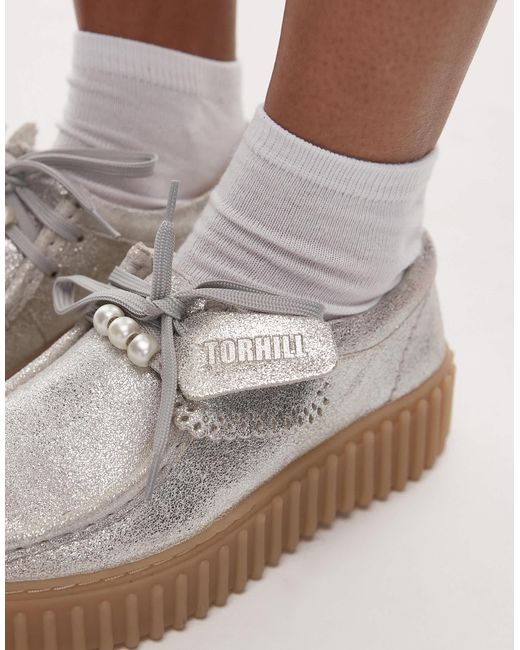 Clarks Metallic – torhill bee – schuhe