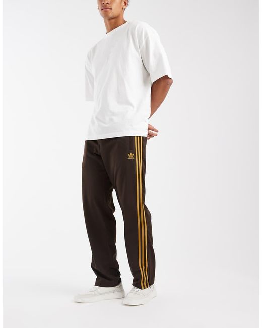 Adidas Originals Natural Firebird Track Pants for men