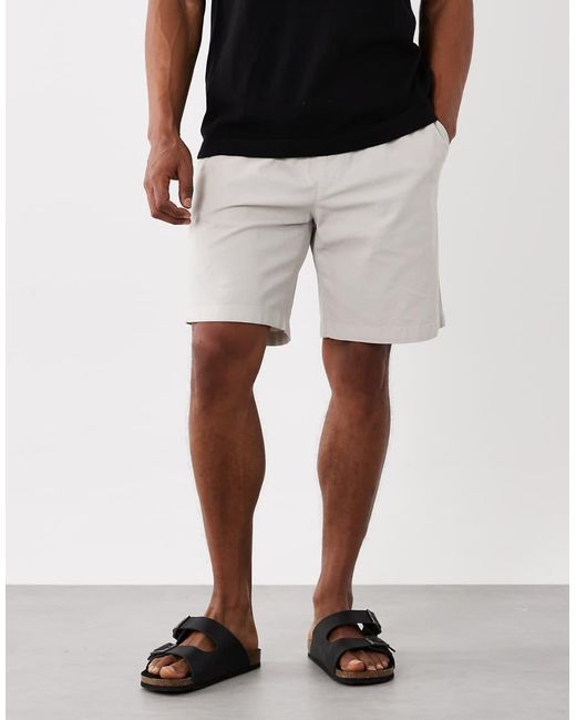 Jack & Jones Multicolor Textured Drawstring Shorts for men