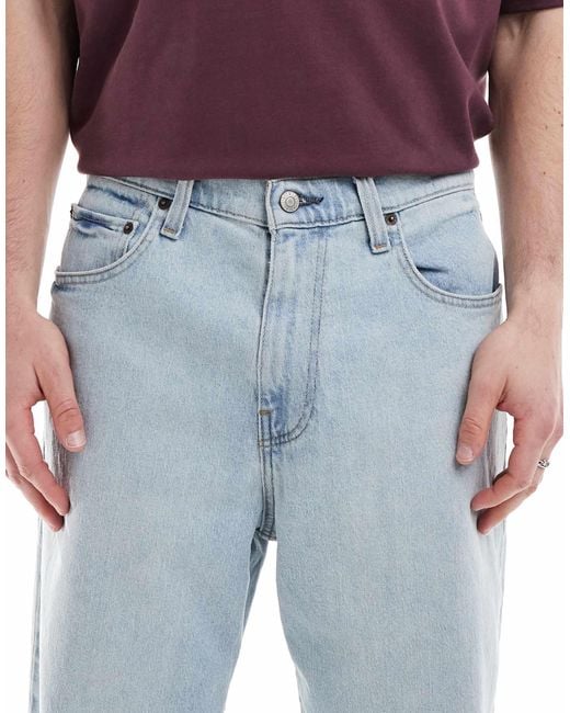 Hollister Blue baggy 5 Pocket Jean for men