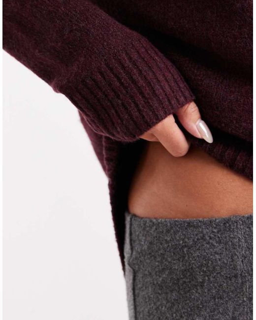 Cotton On Red Luxe Crew Sweater