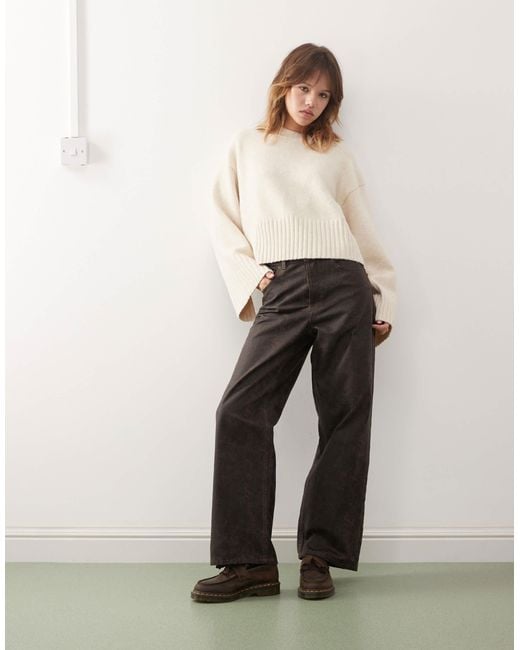 Monki Natural – strickpullover