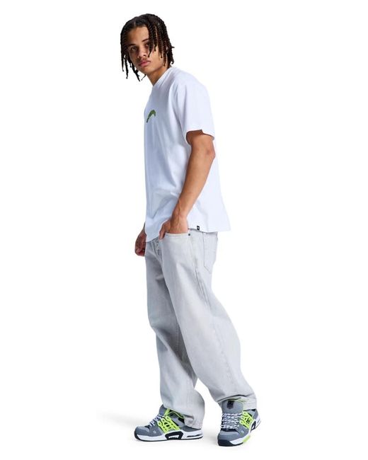 DC Shoes Gray Baggy Jeans for men