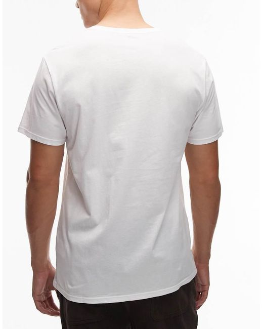 Lacoste Multicolor 3 Pack Loungewear T-Shirts for men