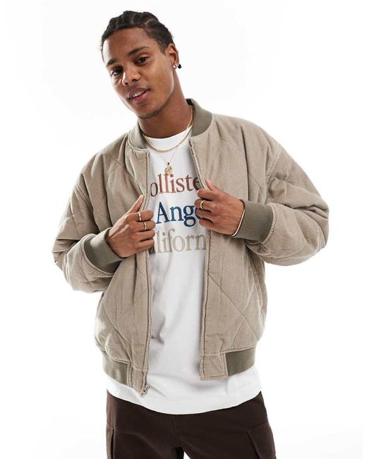 White quilted bomber jacket 2025
