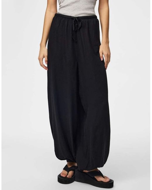 Pieces Blue Trousers