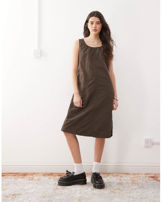 Gramicci Natural – midikleid aus nylon
