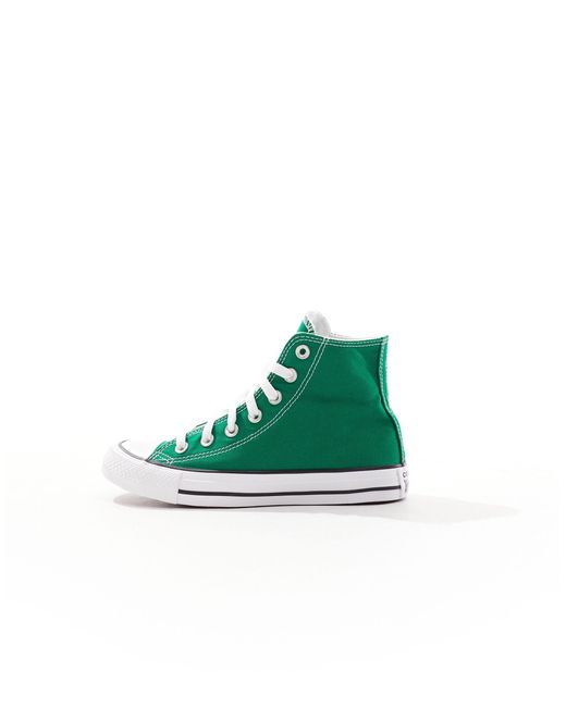 Chuck taylor all star hi - sneakers alte verdi di Converse in Green