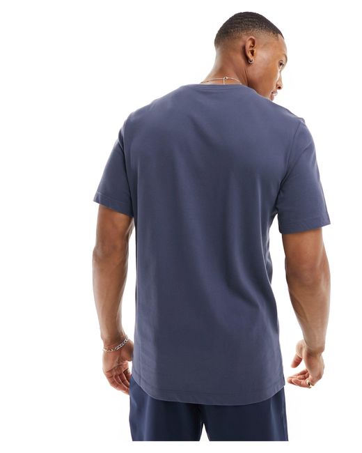 Dri-fit iykyk - t-shirt scuro con logo di Nike in Blue da Uomo