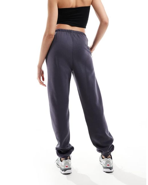 Kaiia Blue Cotton Blend Tall Cuffed Trackies