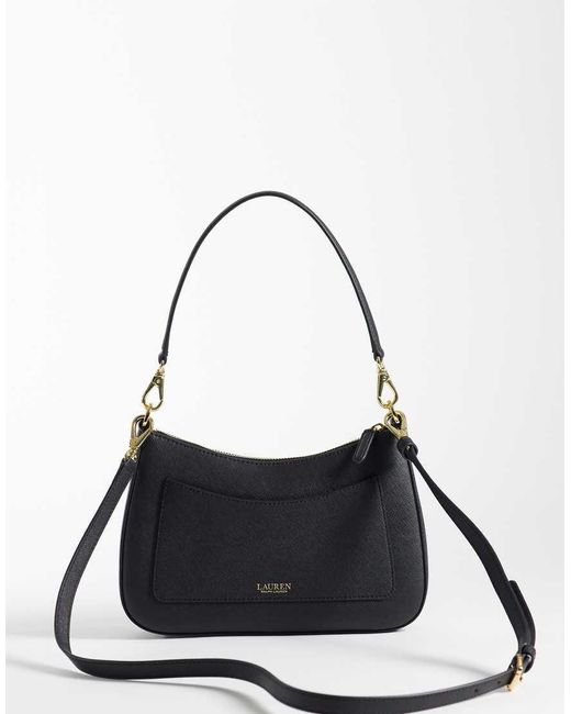 Ralph Lauren White Danni Shoulder Bag