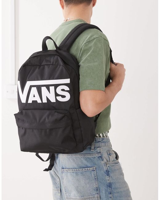 Vans Gray Old Skool Drop V Backpack for men