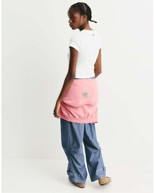 Pull&Bear T-Shirt Met Grafische Print Van Luciferdoosje in het White