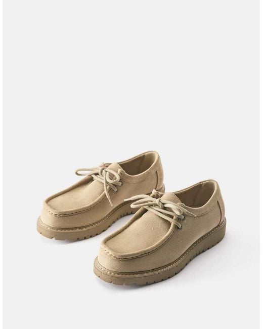 Scarpe Stringate di Pull&Bear in White da Uomo