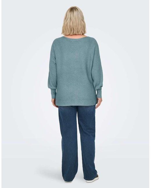 ONLY Blue Knitted Pullover