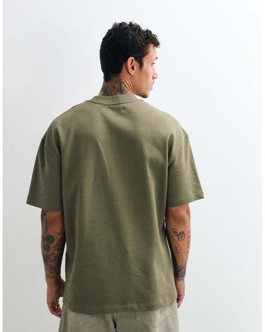 AllSaints Green Haven Short Sleeve Graphic Logo T-shirt for men