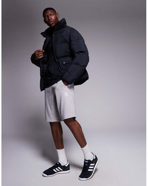 Adidas Originals Blue Puffer Coat for men