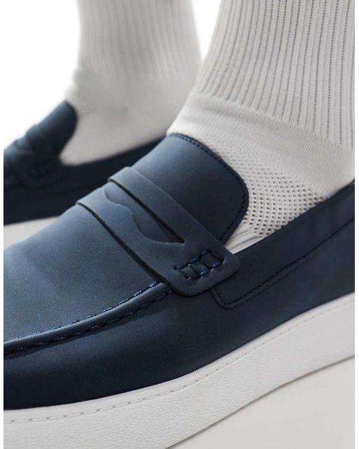 Brave Soul Blue Slip-on Loafer for men