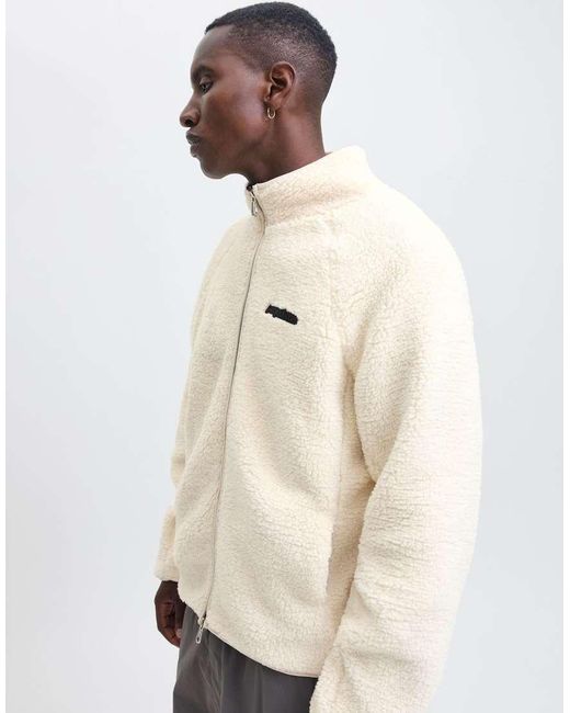 Jack & Jones Natural Teddy Jacket for men