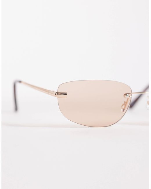 Lunettes ASOS pour homme en coloris Natural