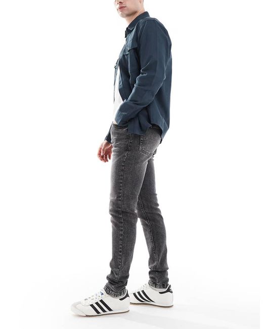 ASOS Blue Skinny Jeans for men