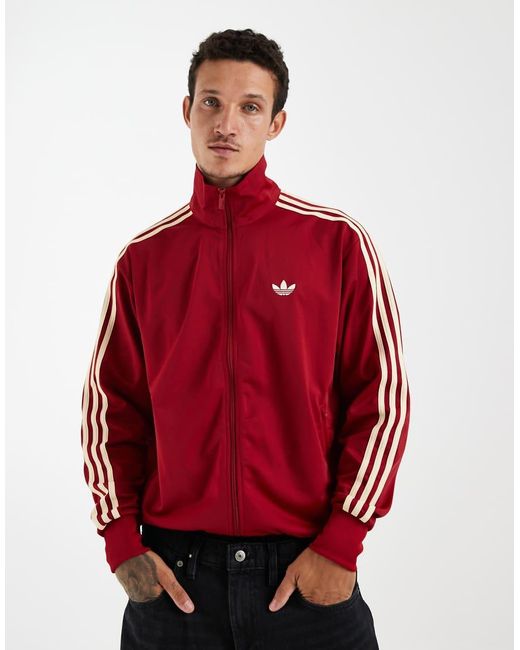 Adidas Originals Red Firebird Track Top for men