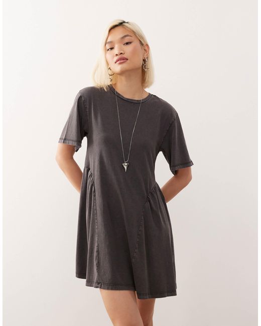 Noisy May Black – minikleid aus jersey
